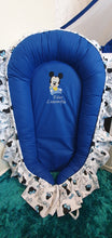 Load image into Gallery viewer, Luxury baby bedding 120x60 personalised by embroidery, 100% cotton
