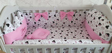 Load image into Gallery viewer, Baby bedding 120x60 personalised by embroidery

