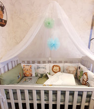 Load image into Gallery viewer, Baby bedding 120x60 personalised by embroidery
