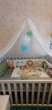 Load image into Gallery viewer, Baby bedding 120x60 personalised by embroidery
