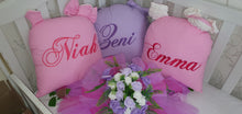 Load image into Gallery viewer, Pillows personalised by embroidery
