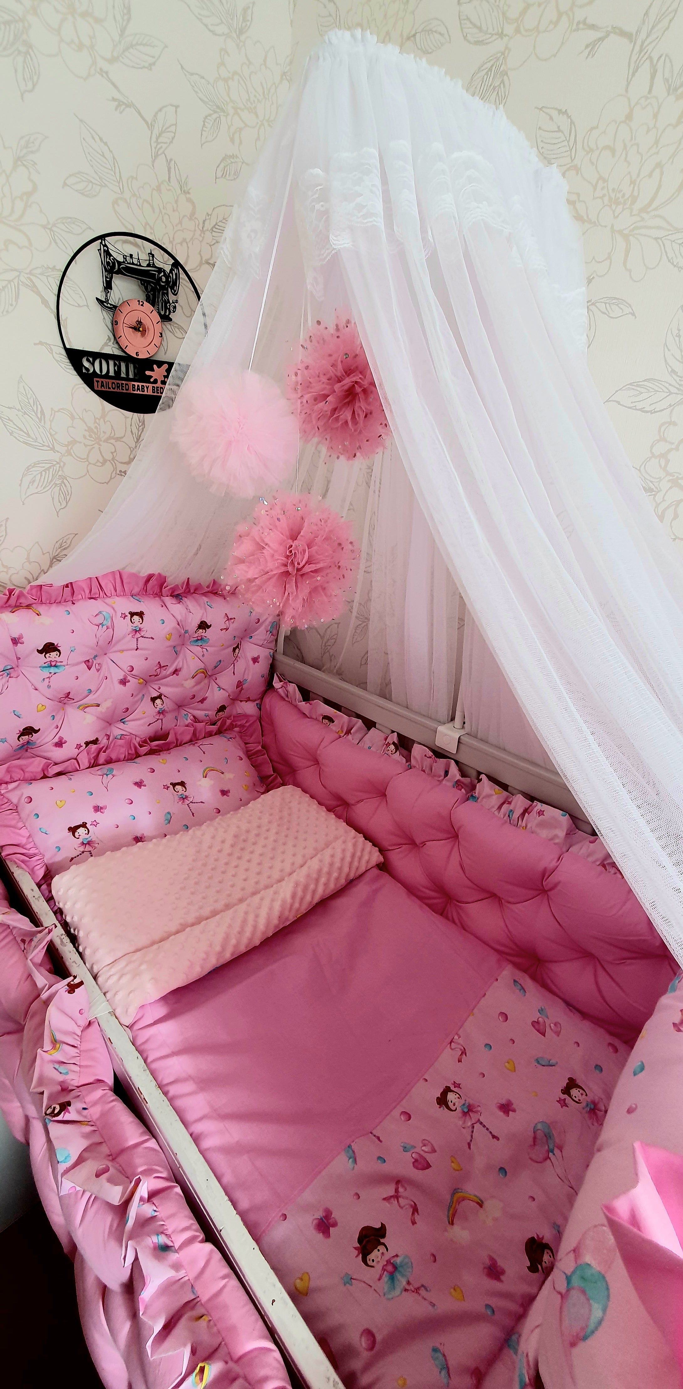 Luxury baby bedding 140x70 , 100% cotton