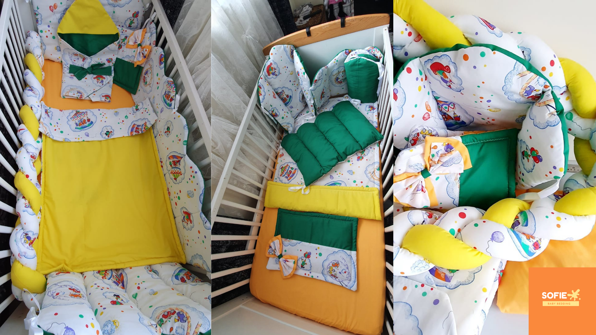 Braided Baby Bumper Baby cuscin Pillows