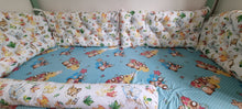 Load image into Gallery viewer, Bumpers double face for single Bed 190x90, 100% cotton
