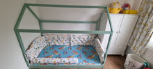 Load image into Gallery viewer, Bumpers double face for single Bed 190x90, 100% cotton
